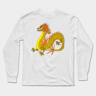 Golden Dragon Long Sleeve T-Shirt